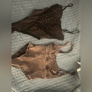 Two super cute body suits. New without tags! Size - small